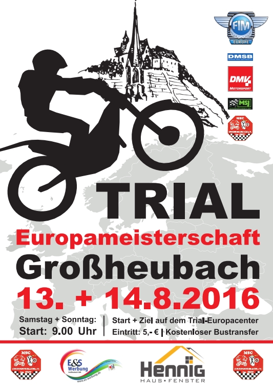 Trial EM Großheubach 13. + 14.8.2016